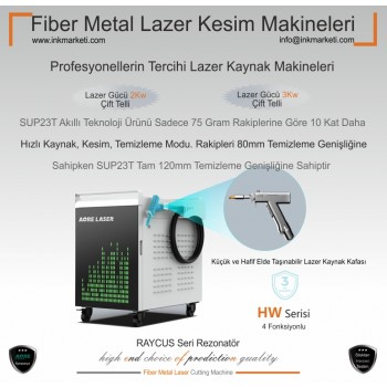 AORE Fiber Metal Kaynak ve Kesim Lazer Makineleri